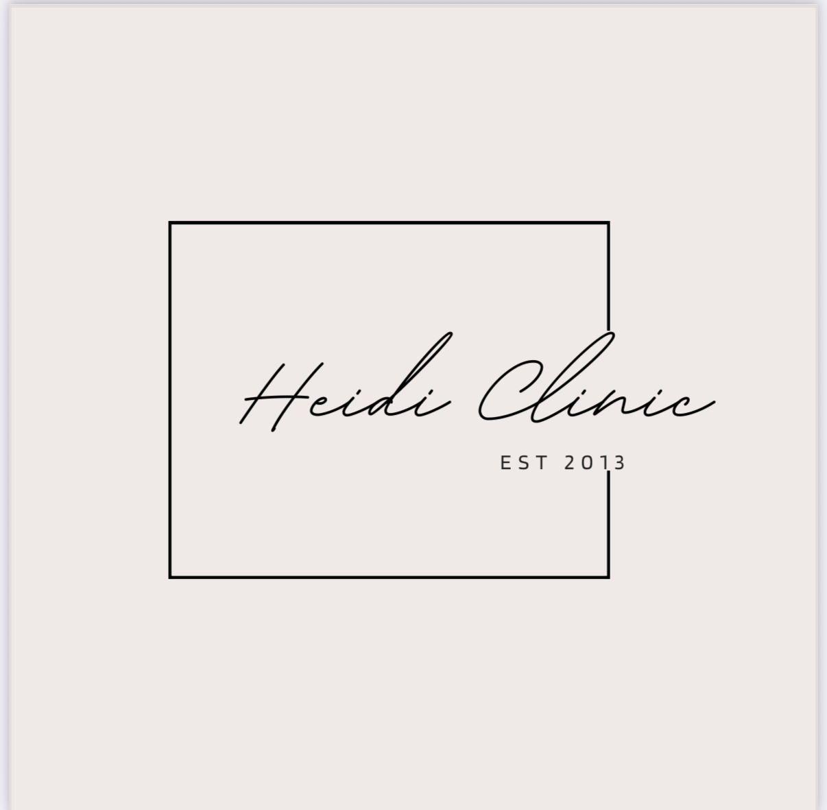 Heidi Clinic